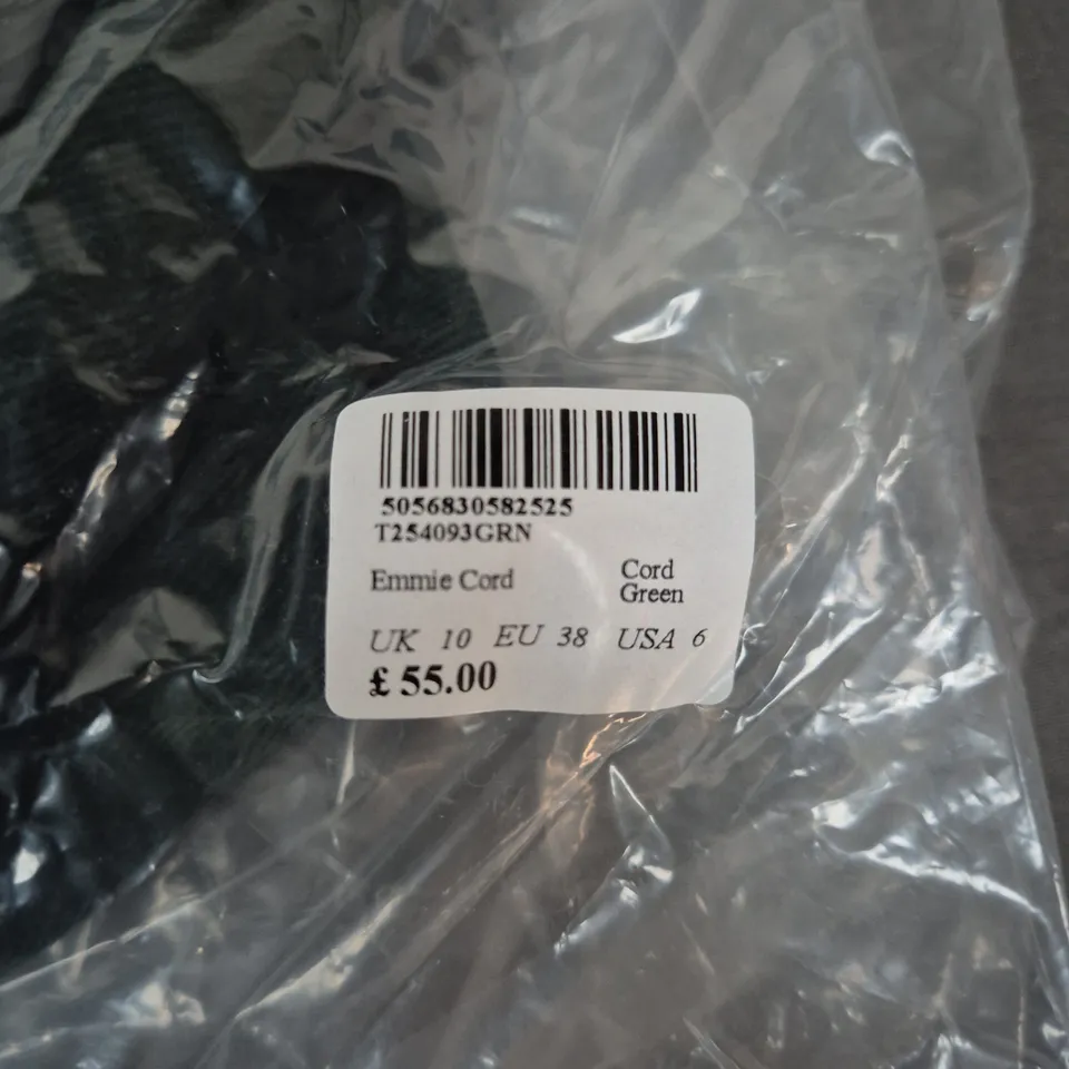 NOBODYS CHILD EMMIE CORD – GREEN, UK 10 