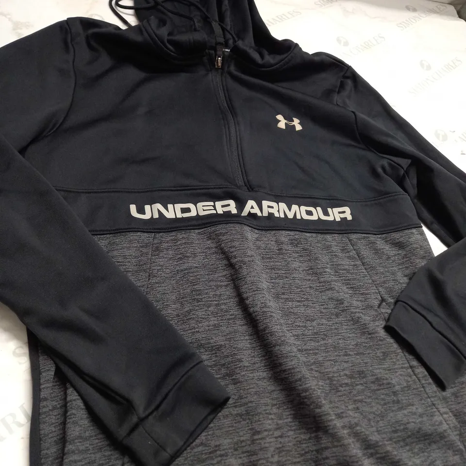 UNDER ARMOUR 1/2 ZIPPED HOODIE SIZE UNSPECIFIED