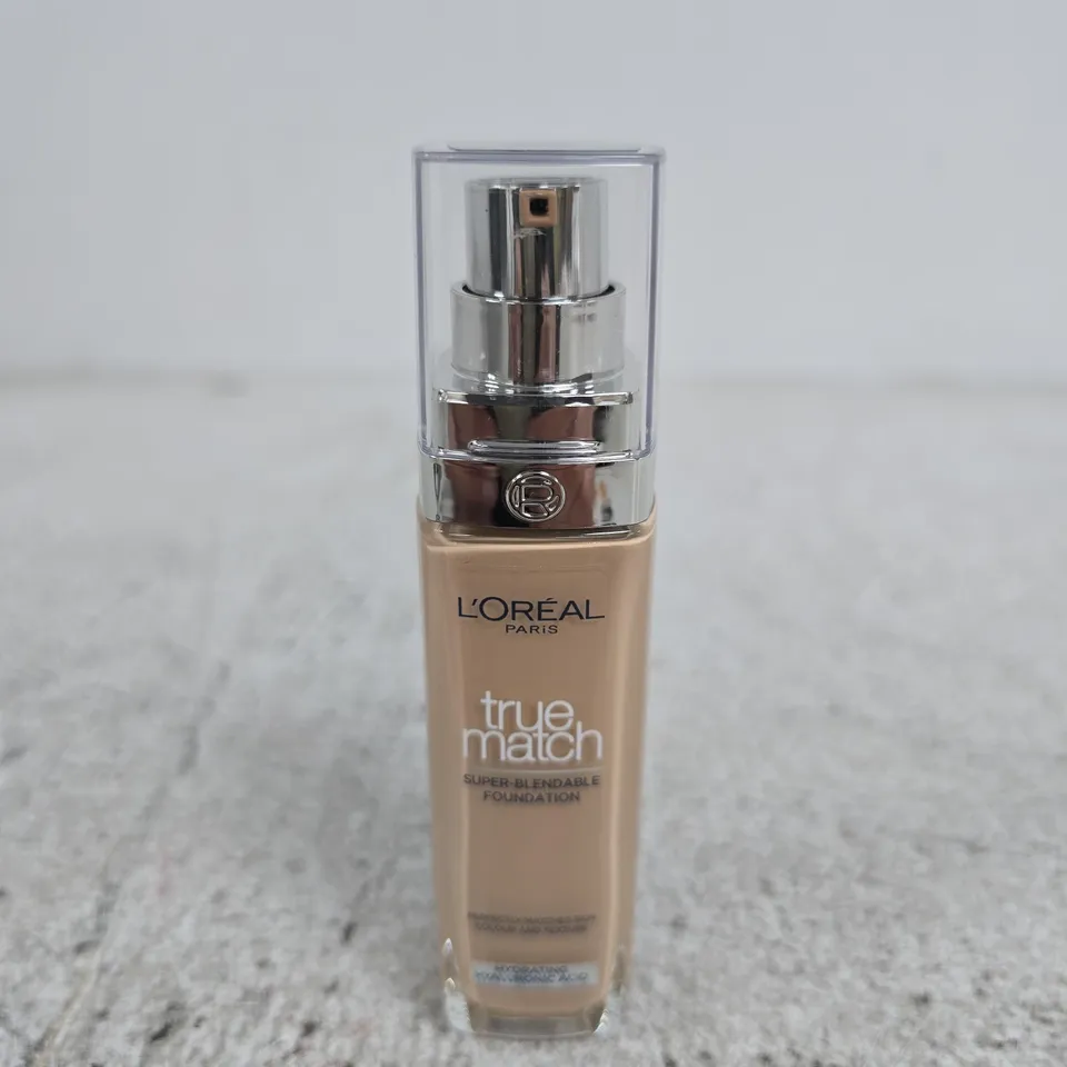 L'OREAL TRUE MATCH LIQUID FOUNDATION WITH HYALURONIC ACID 4.N BEIGE 