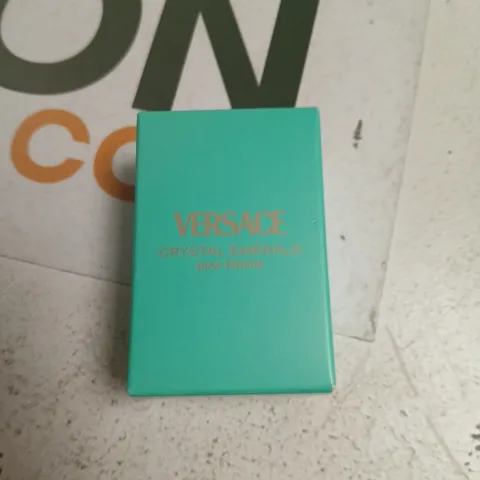 VERSACE CRYSTAL EMERALD POUR FEMME ā 5ML PERFUME , TURQUOISE BOX