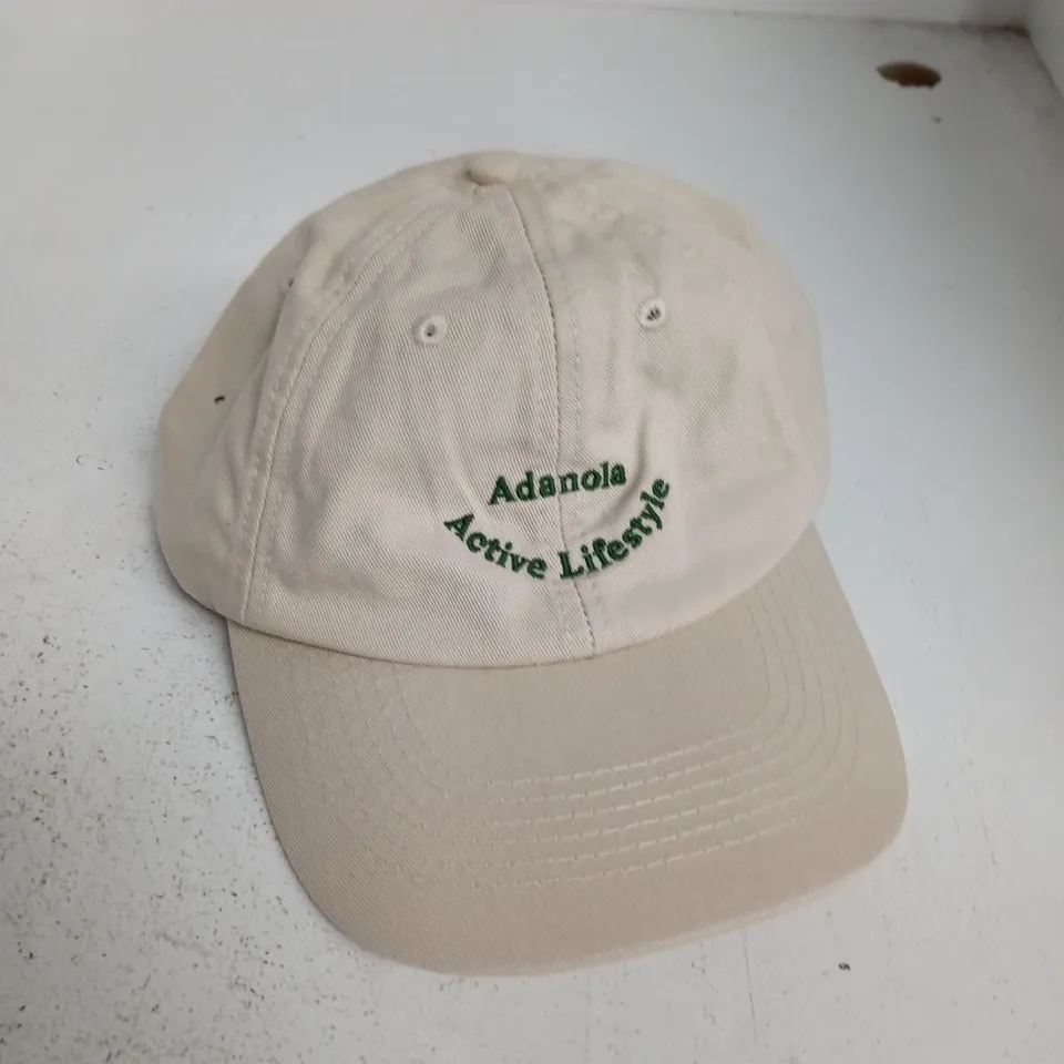 ADANOLA ACTIVE LIFESTYLE CAP IN CREAM