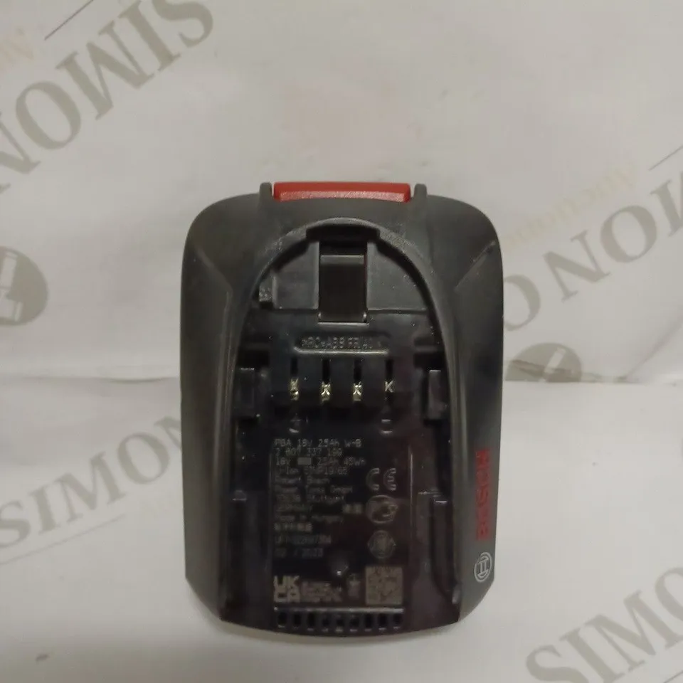 BOSCH HOME & GARDEN BATTERY PACK PBA 18V 2.5AH W-B