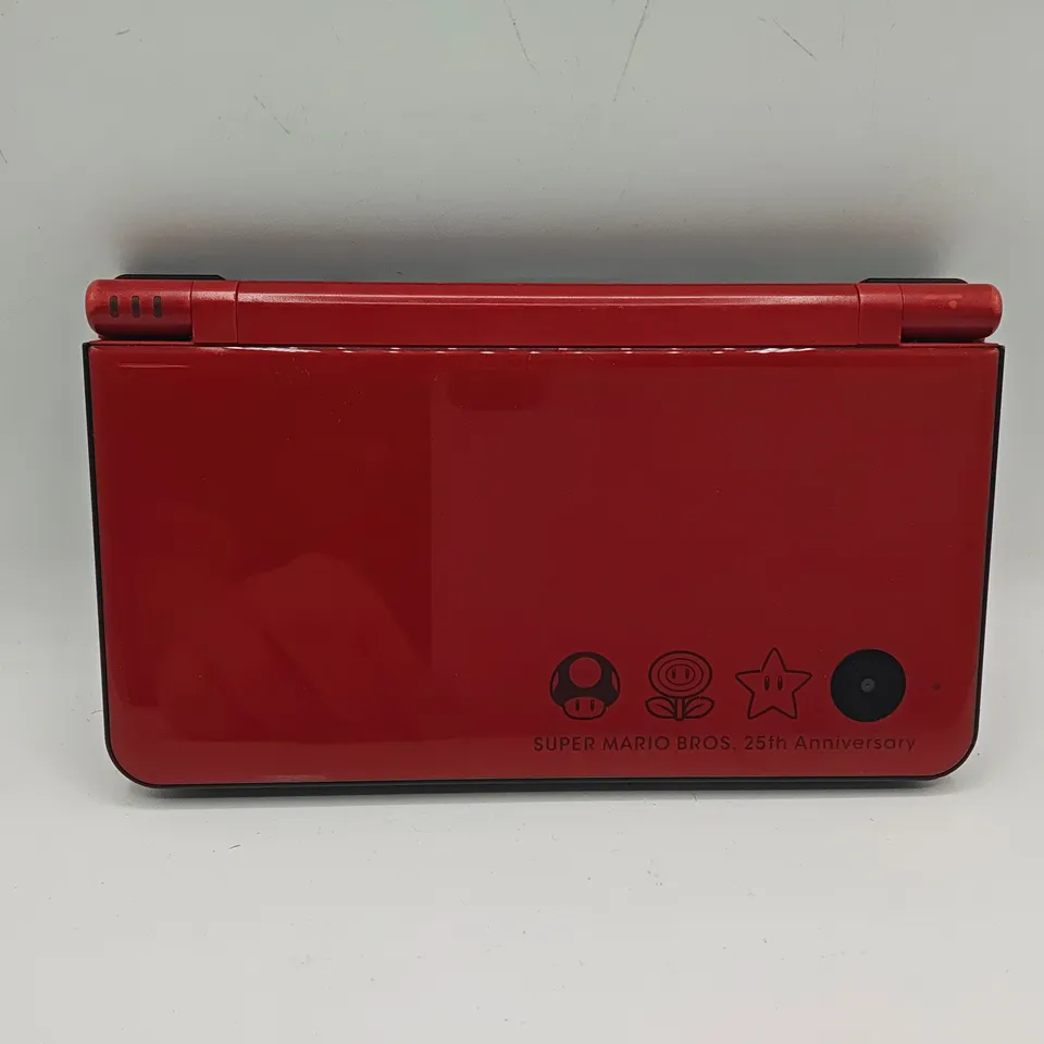 UNBOXED NINTENDO DS XL SUPER MARIO 25TH ANNIVERSARY EDITION IN RED