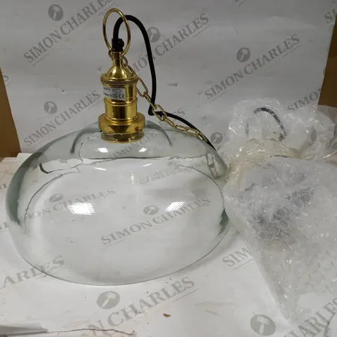 CROFT COLLECTION CLYDE GLASS CEILING LIGHT