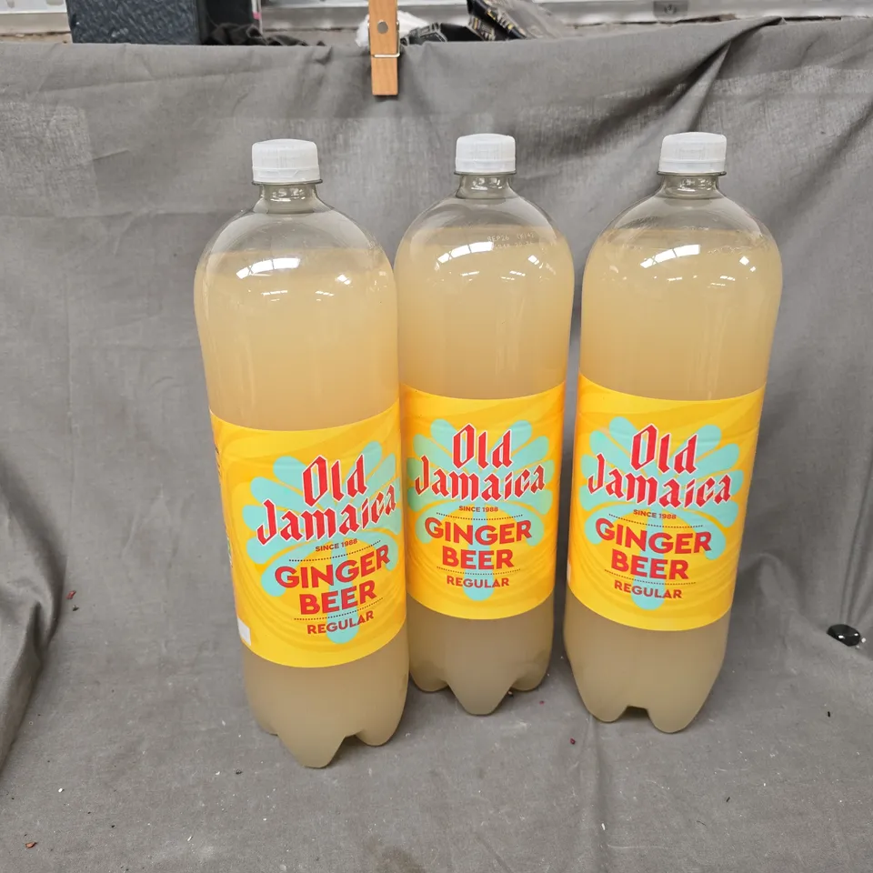 3 OLD JAMAICA GINGER BEERS (3X2L)