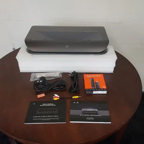 BOXED AWOL VISION LTV-2500 4K UHD ULTRA SHORT THROW TRIPLE LASER PROJECTOR WITH DOLBY VISION & ATMOS
