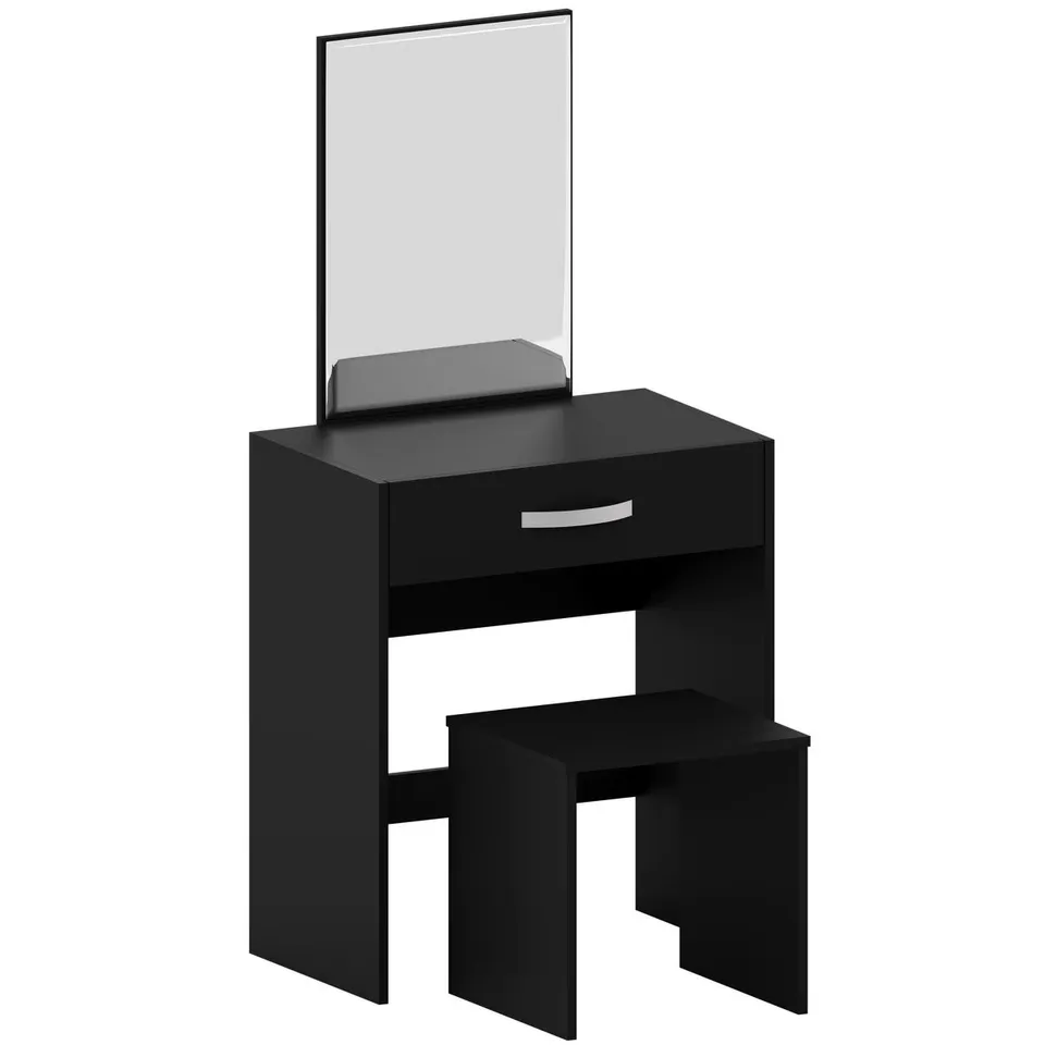 BOXED MUSKOKA DRESSING TABLE WITH MIRROR 