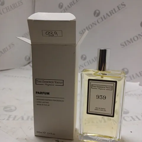 BOXED THE ESSENCE VAULT FRAGRANCES PARFUM 939 100ML