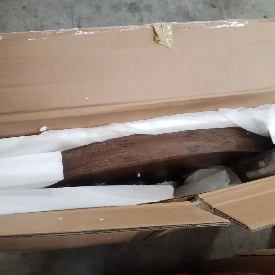 BOXED 4 LEGS COFFEE TABLE WITH STORAGE 