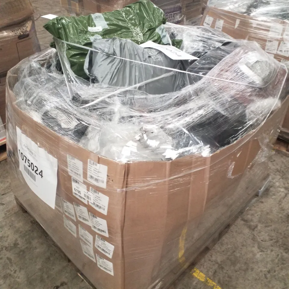 PALLET OF APPROXIMATELY 30 UNPROCESSED RAW RETURN HOUSEHOLD AND ELECTRICAL GOODS TO INCLUDE;
