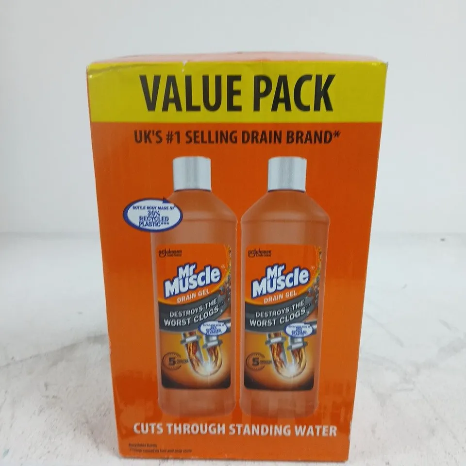 MR MUSCLE DRAIN GEL VALUE PACK – 2 BOTTLES