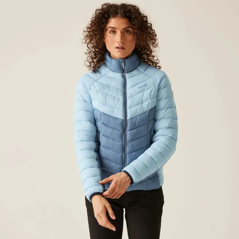 BRAND NEW REGATTA WOMENS DALENT PADDED JACKET IN CLEAR SKY SIZE 20