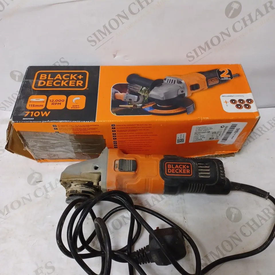 BLACK+DECKER BEG010A5-GB GRINDER