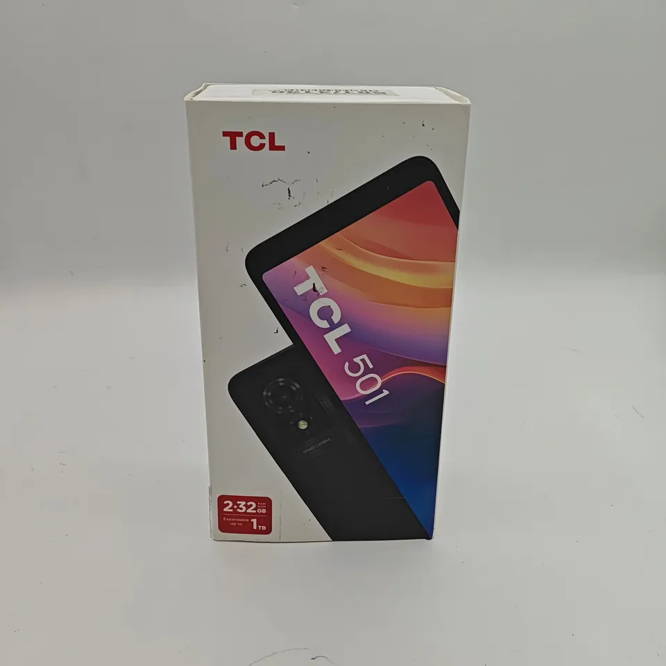 BOXED TCL 501 2/32GB IN BLACK - T433D
