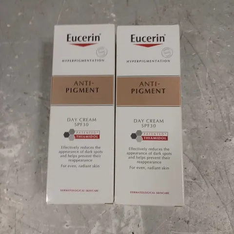 BOXED X2 EUCERIN ANTI-PIGMENT DAY CREAM SPF30 50ML