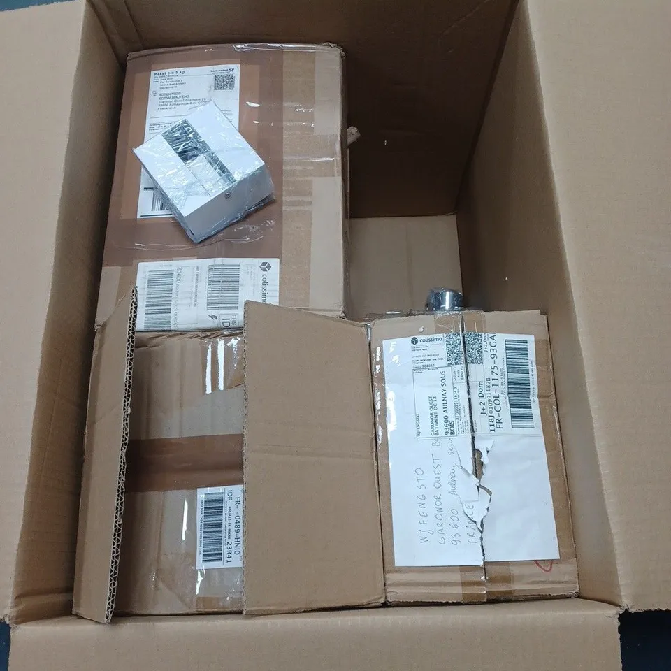 APPROXIMATELY 5 HOUSEHOLD ITEMS TO INCLUDE CEREAL CONTAINERS, LED DOWNLIGHTS AND PENDANT LIGHTS