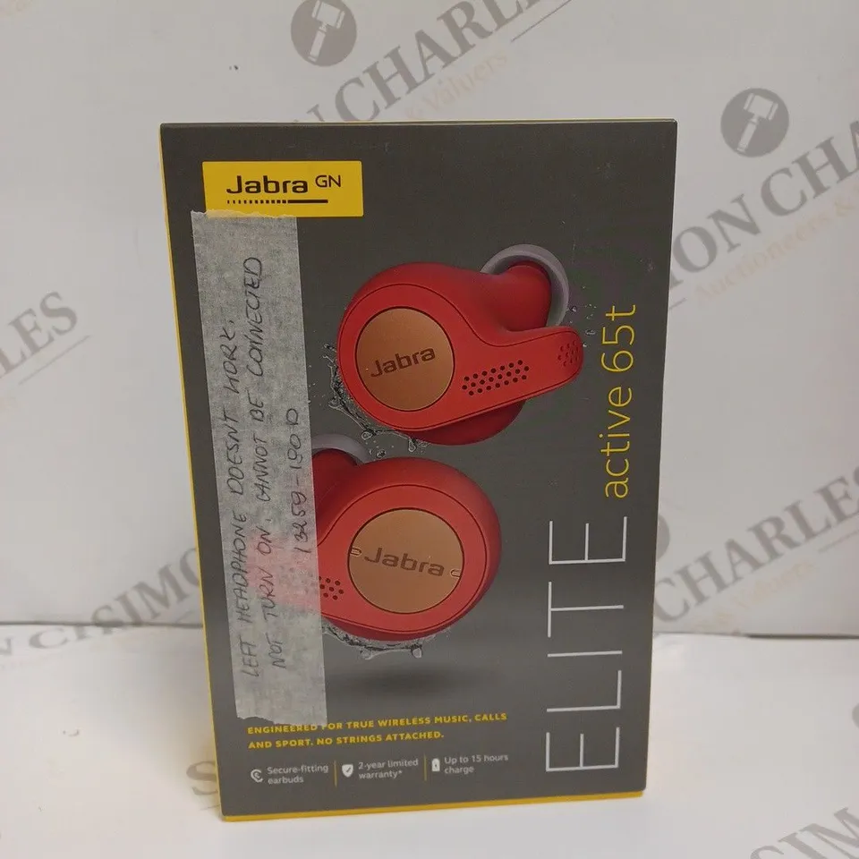 BOXED JABRA ELITE ACTIVE 65T EARBUDS