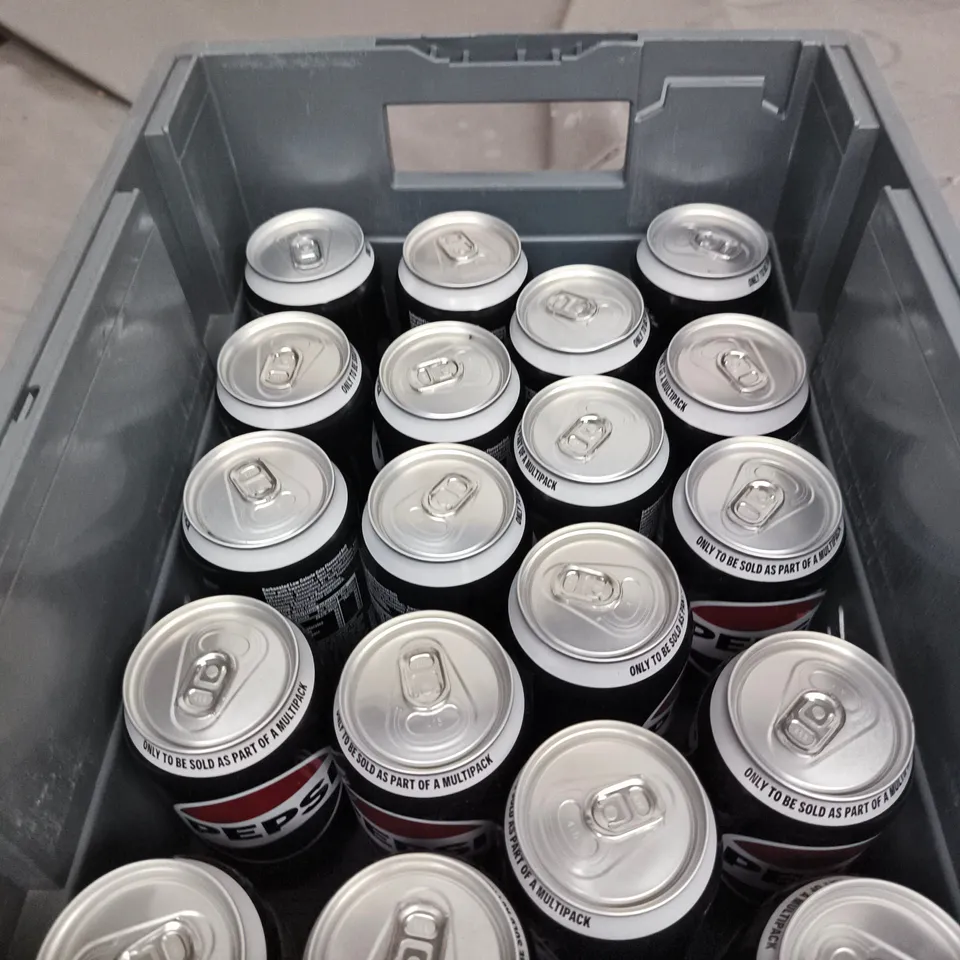 APPROXIMATELY 18 CANS OF PEPSI MAX 330ML