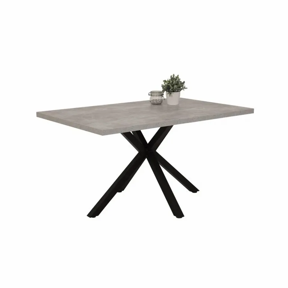 BOXED GLENNA TRESTLE DINING TABLE (2 BOXES)