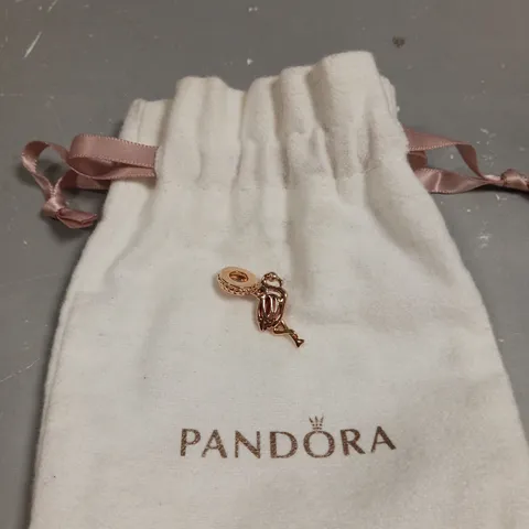 PANDORA PINK STONE FLAMINGO CHARM
