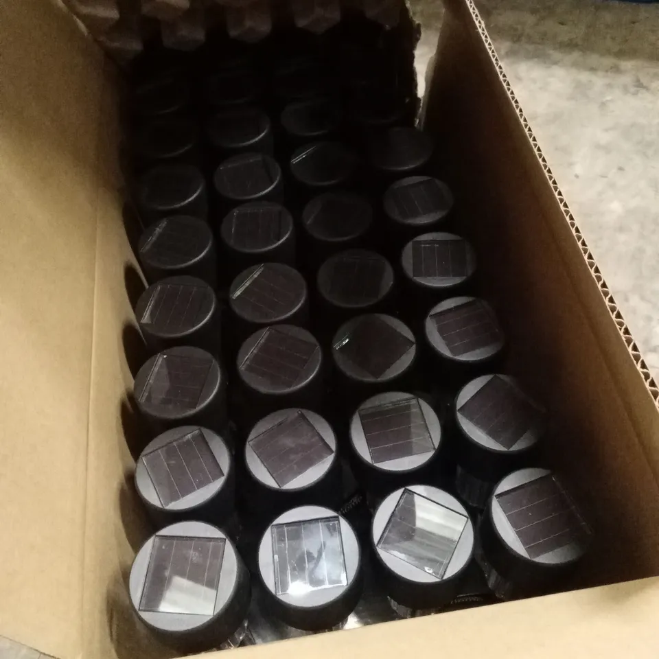 PALLET TO CONTAIN APPROXIMATELY 60 BOXES OF BRAND NEW GARDEN SOLAR STAKE LIGHTS // 36 STAKE LIGHTS PER BOX