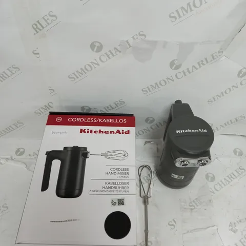 KITCHENAID CORDLESS HAND MIXER 