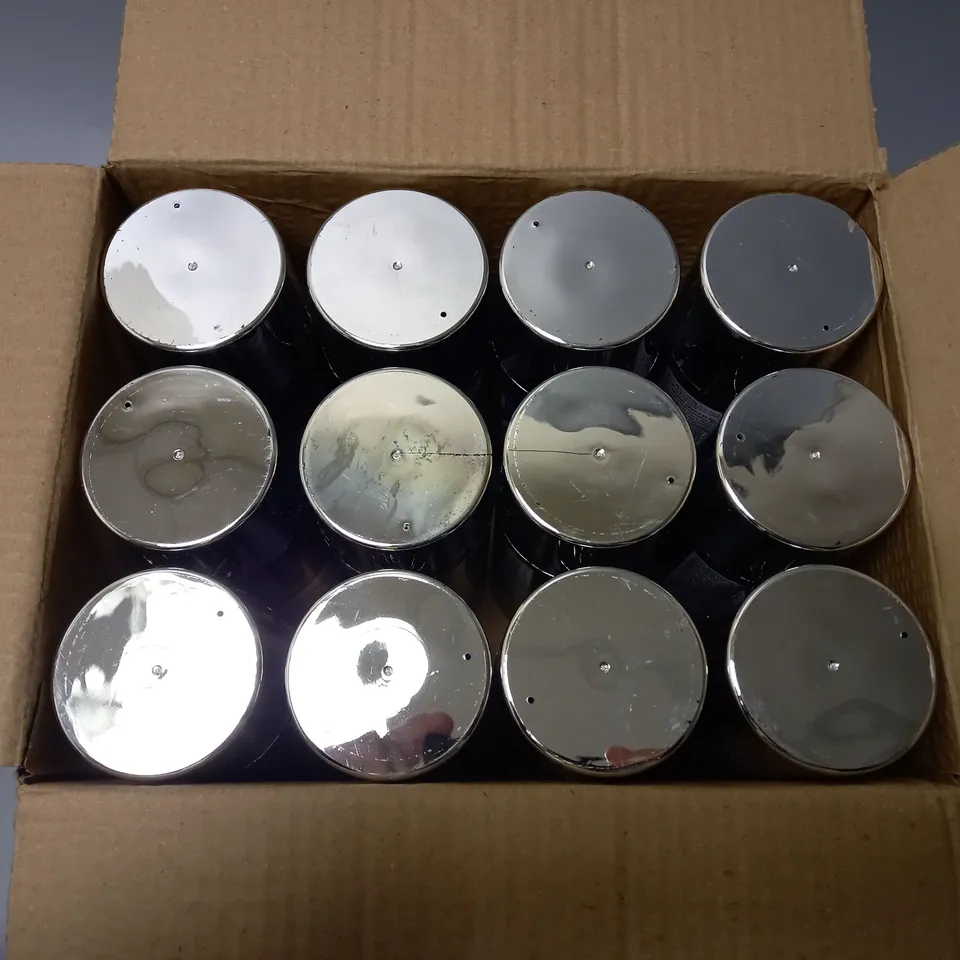 LARGE BOX OF 12 ASSORTED 400ML SPRAY PAINT CHROME EFFECT 