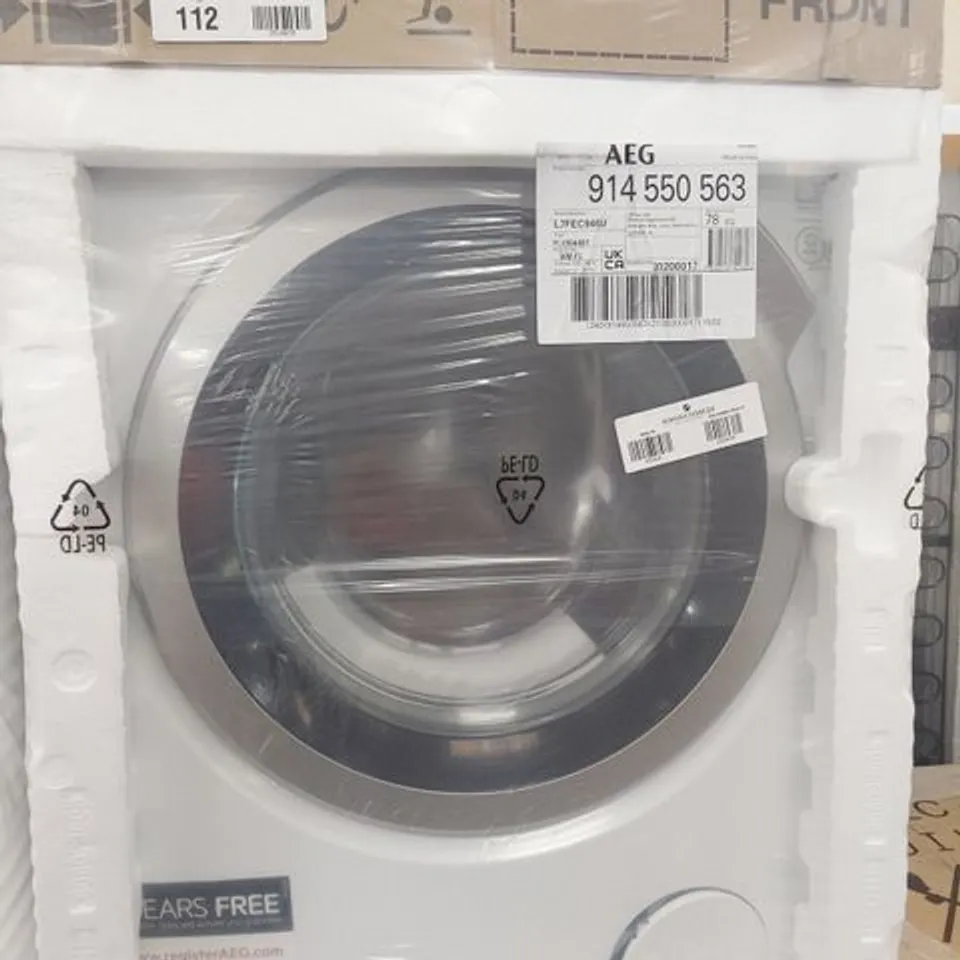 AEG 7000 PRO STEAM UNIVERSAL DOSE 8Kg WASHING MACHINE WHITE Model L7FEC946U RRP £834
