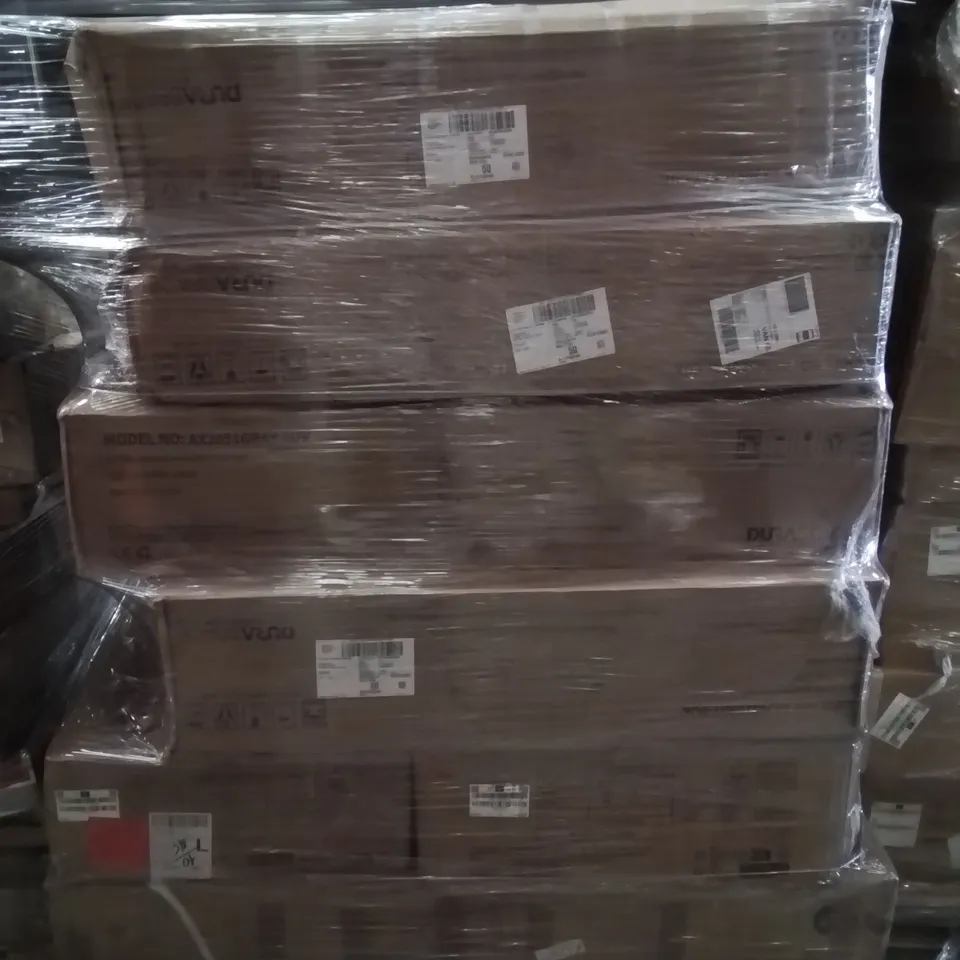 PALLET CONTAINING BOXED CONVERTIBLE SOFA PARTS