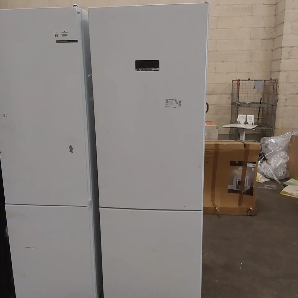 BOSCH KGN49XWEA SERIE 4 FREESTANDING FRIDGE FREEZER WHITE - UNPROCESSED RAW RETURN