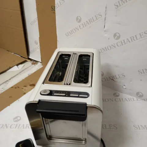 BOSCH STYLINE 2-SLOT STAINLESS STEEL TOASTER - WHITE