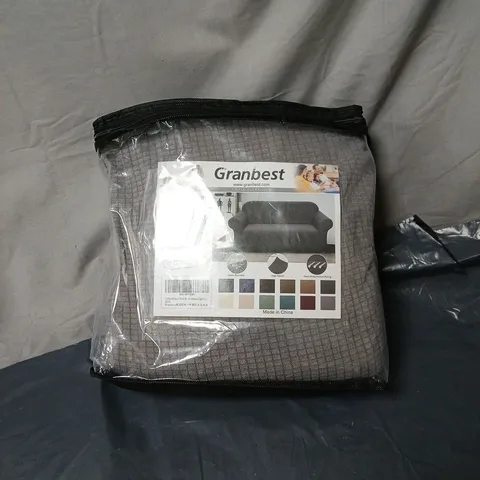 GRANBEST GREY XL SOFA COVER – SOFA SLIPCOVER GREY