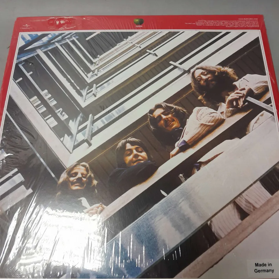 SEALED THE BEATLES / 1962-1966 COMPILATION LIMITED RED VINYL