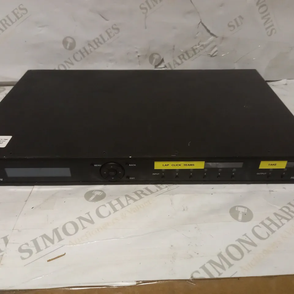 CRESTRON HD-MD6X2-4K-E HIGH DEFINITION SIGNAL SWITCHER