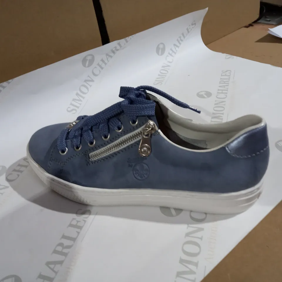 RIEKER BLUE TRAINERS SIZE 6.5