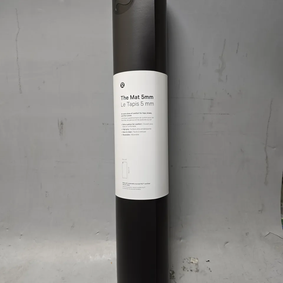 LULULEMON THE MAT 5MM IN BLACK