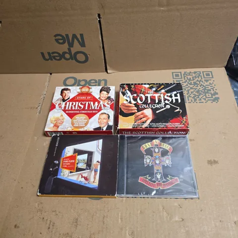 TOTE OF APPROXIMATELY 25 ASSORTED CD'S TO INCLUDE GUNS N ROSES, PINK FLOYD, THE SCOTTISH COLLECTION, STARS OF CHRISTMAS COLLECTION ETC