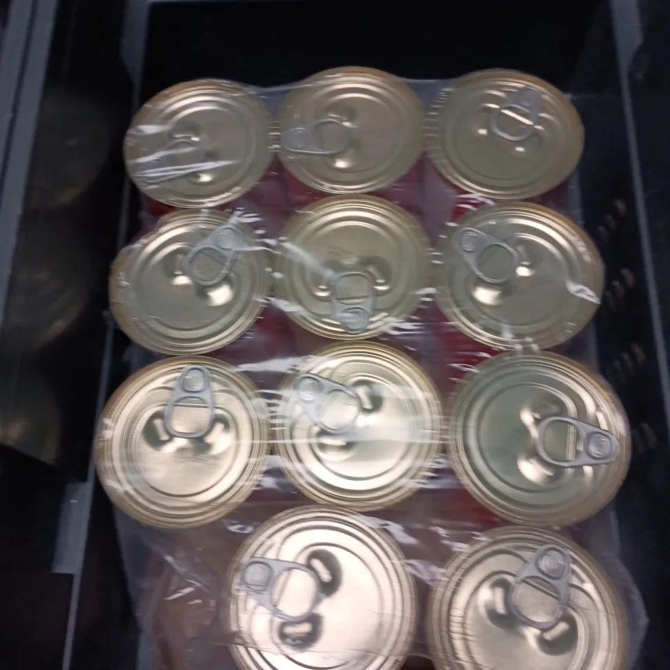 APPROXIMATELY 12 CANS OF VINE RIPENED CHOPPED TOMATOES