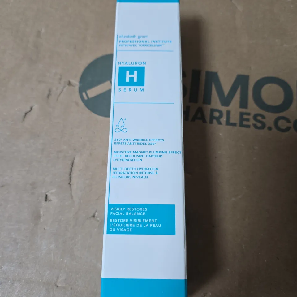 ELIZABETH GRANT HYALURONIC SERUM – FACIAL SKIN CARE (BOXED) - 145ML 