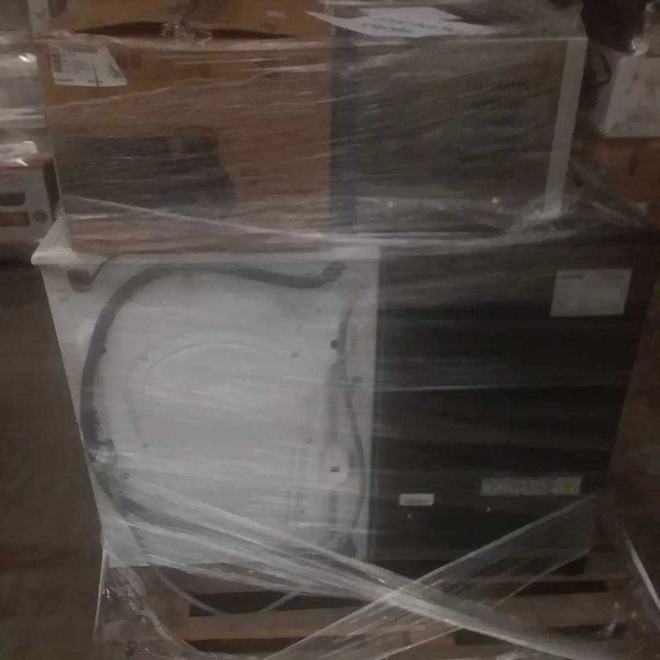 COMFEE 99L FREESTANDING BLACK CHEST FREEZER AND CANDY SMART PRO FREESTANDING WASHING MACHINE WHITE