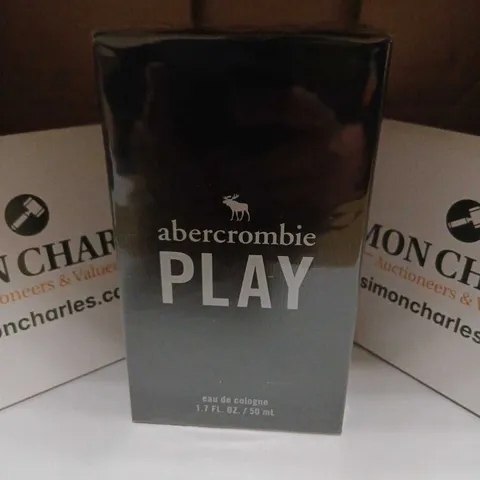 BOXED AND SEALED ABERCROMBIE PLAY EAU DE COLOGNE 50ML