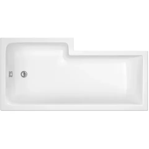 1700MM X 850MM SOAKING ACRYLIC BATH TUB - RIGHT HAND (2 ITEMS)