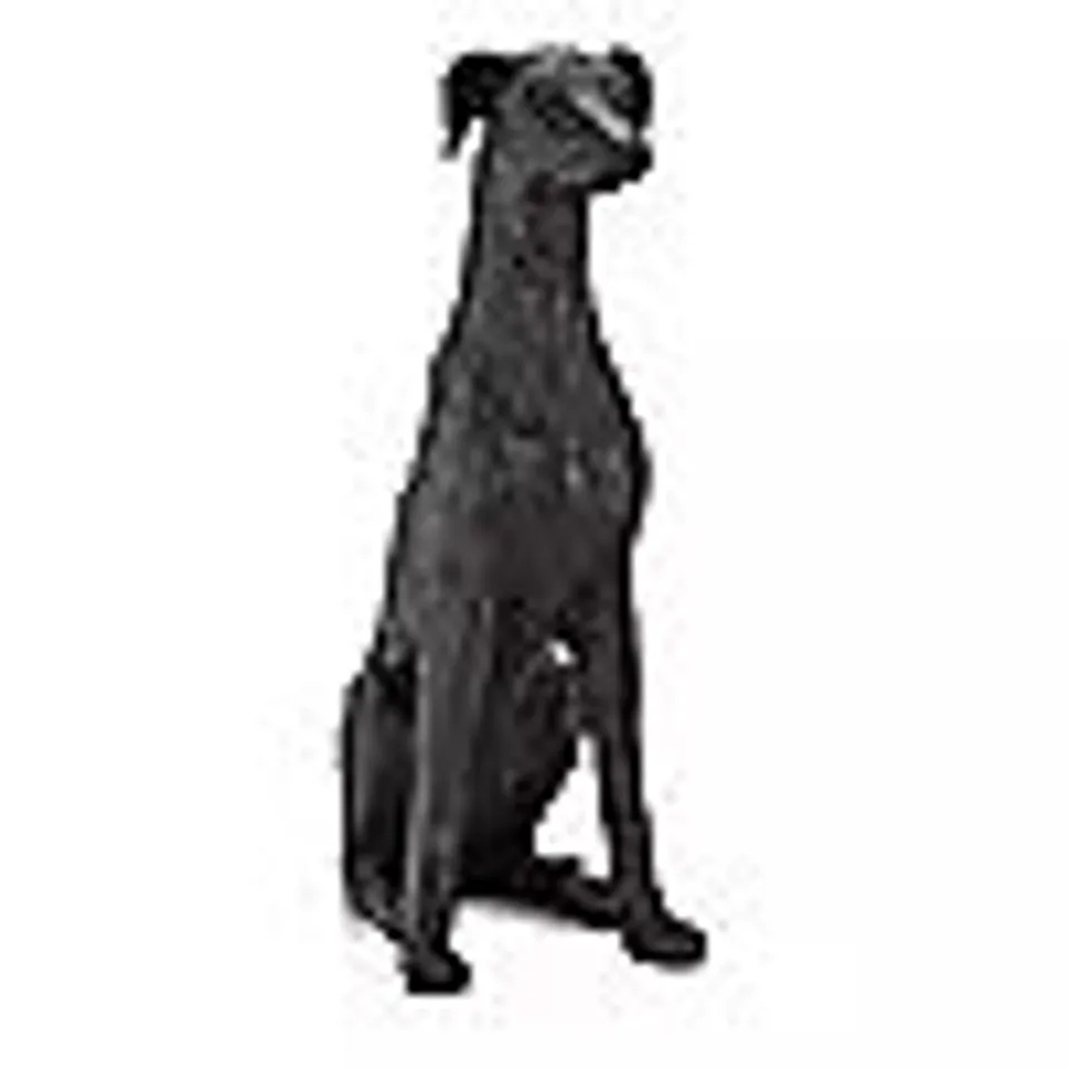GARDEN REFLECTIONS ALICE THE LURCHER DOG SCULPTURE