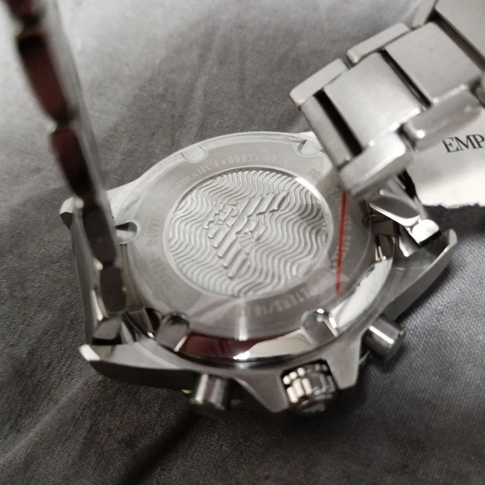 BOXED ARMANI MEN'S CLASSIC MEN'S DIVER CHRONOGRAPH WATCH | AR11500   