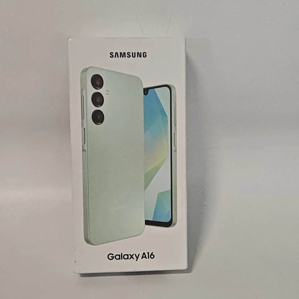 BOXED SAMSUNG GALAXY A16 4/128GB IN LIGHT GREEN - SM-A165F
