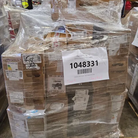 PALLET OF APPROXIMATELY 21 UNPROCESSED RAW RETURN MONITORS TO INCLUDE;