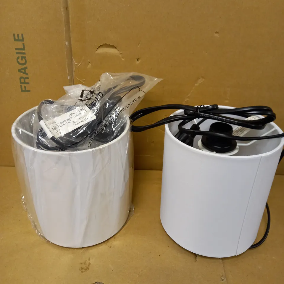 JOHN LEWIS LUCY TABLE LAMP DUO SET 