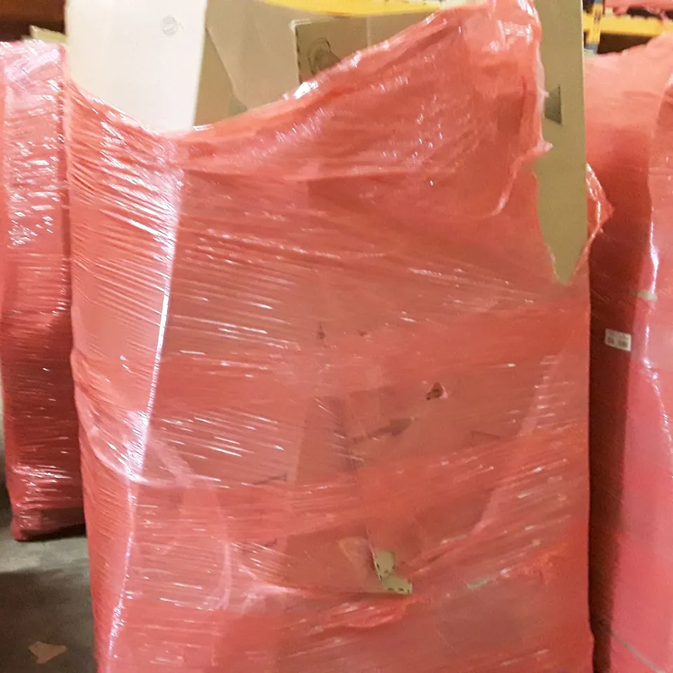 PALLET OF ASSORTED PRODUCTS INCLUDING INFLATABLE GYMNASTICS MATT, KIDS TOYS STEAM MOP AND BABY JOGGER ECT