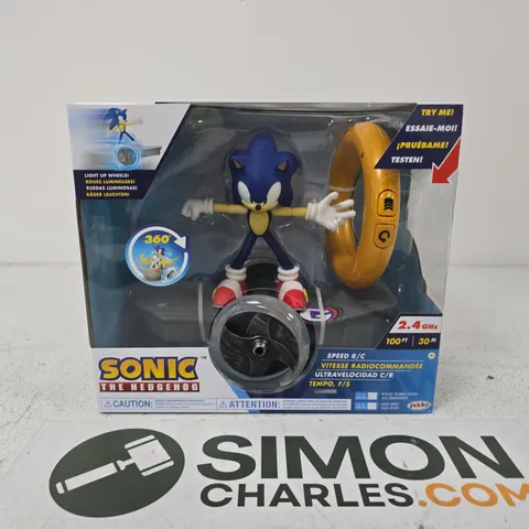 SONIC THE HEDGEHOG 360° RC VEHICLE – BOXED (2.4GHZ)