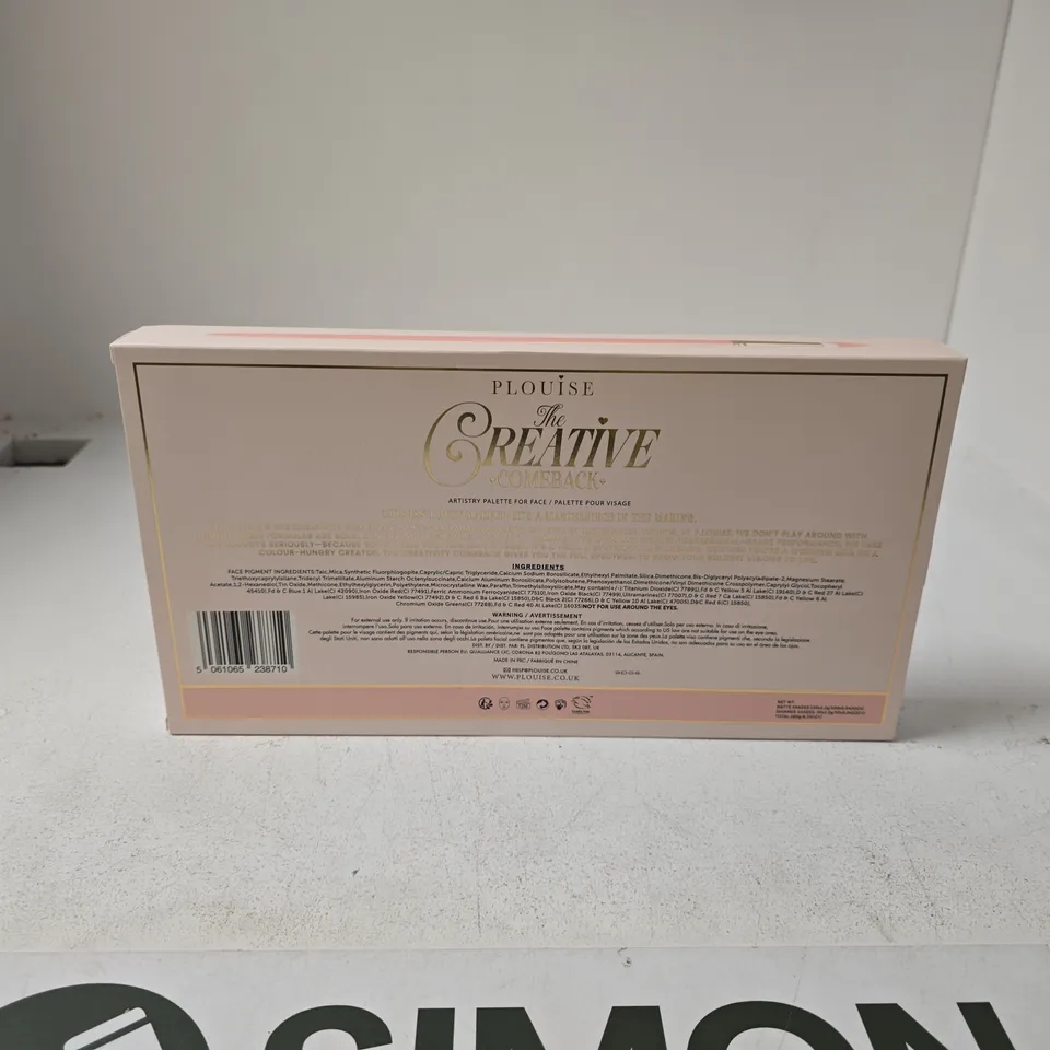 PLOUISE THE CREATIVE COMEBACK 150 PAN RAINBOW PALETTE BOXED